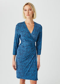 Robe portefeuille - Multicolore