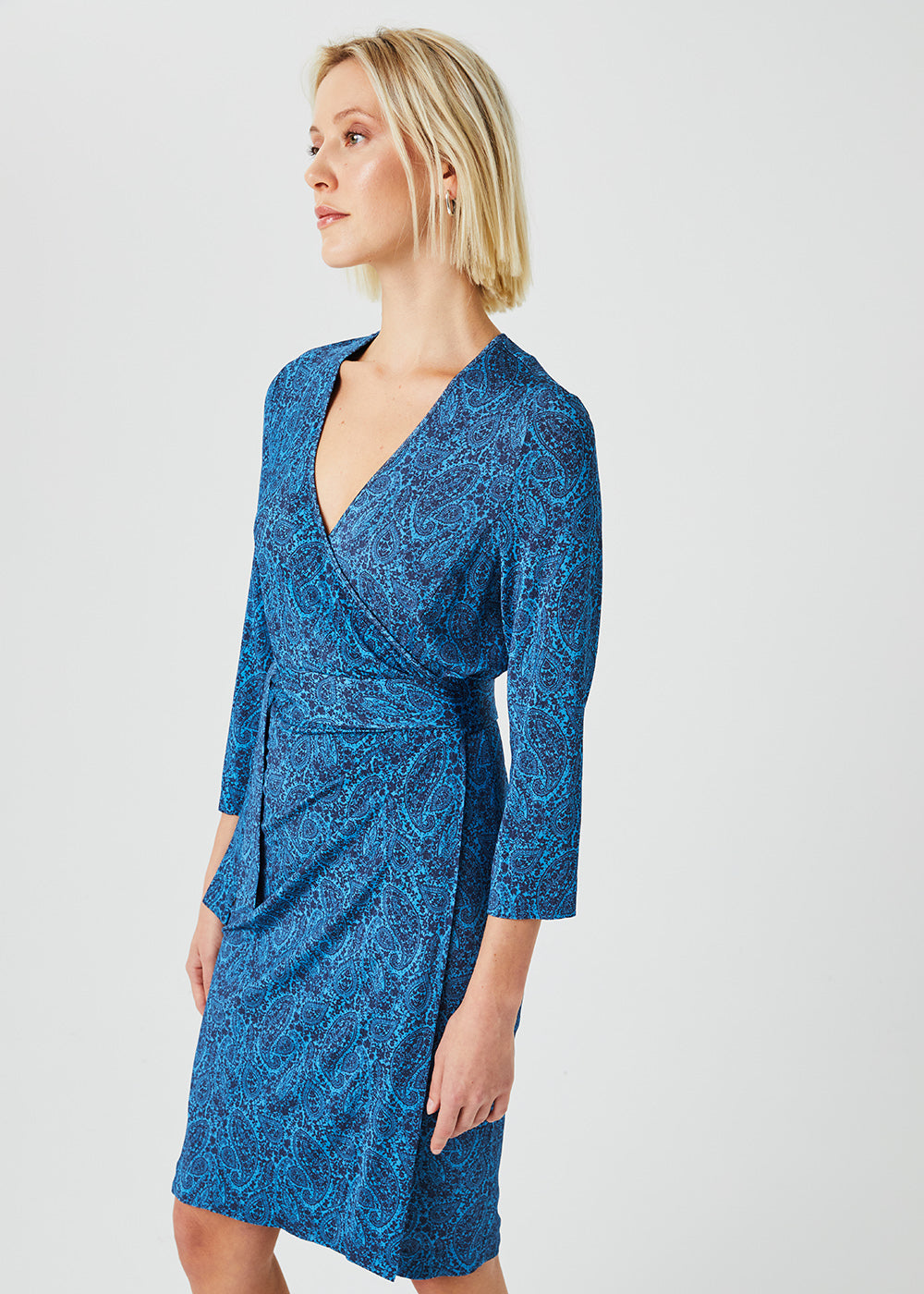 Robe portefeuille - Multicolore