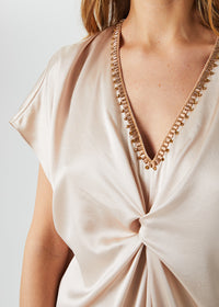 Robe bijoux - Or Mate