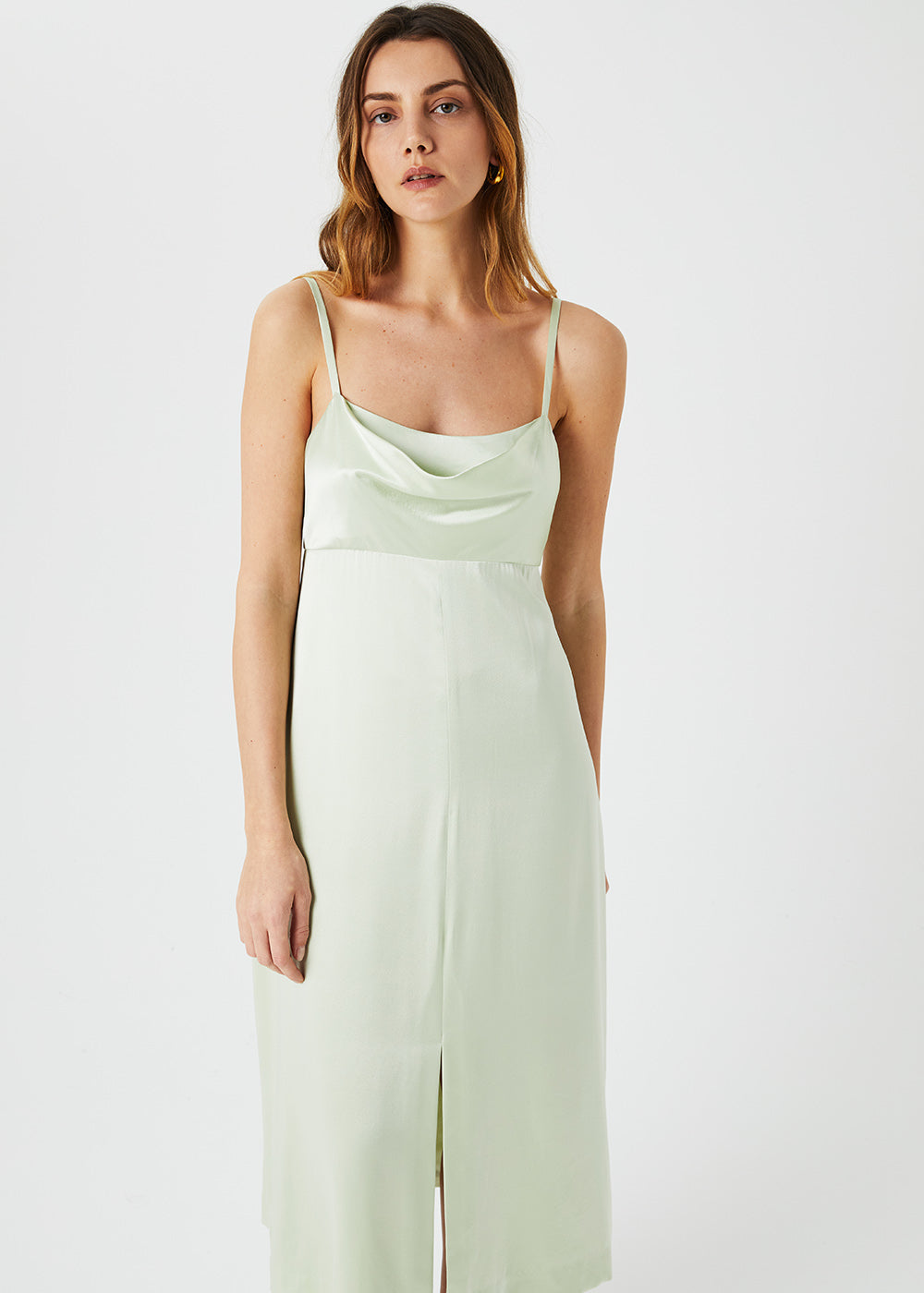 Robe a bretelles - Vert Pale