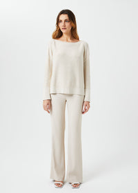 Pull col bateau - Ficelle