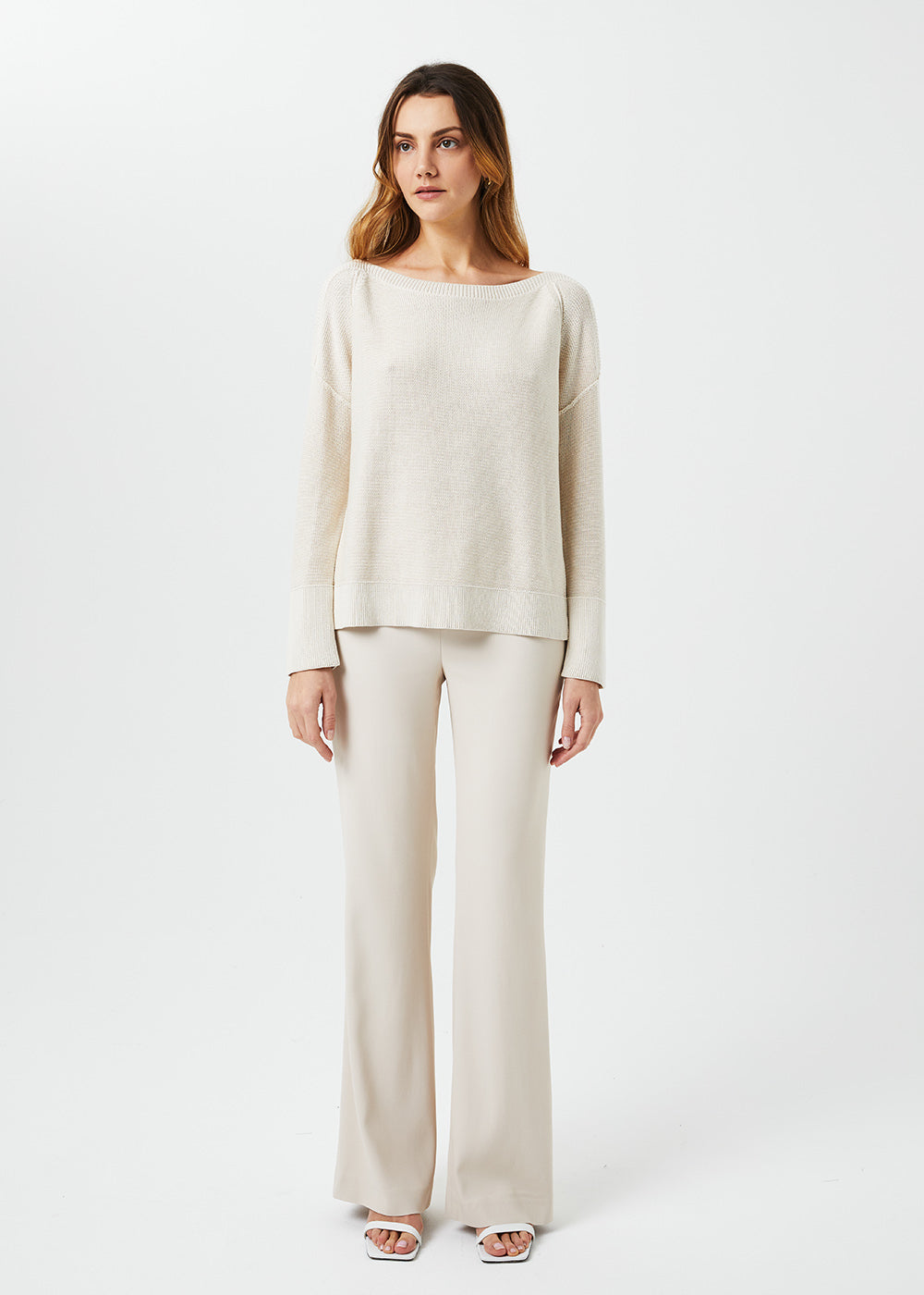 Pull col bateau - Ficelle