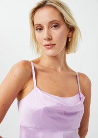 Robe a bretelles - Violet Pale