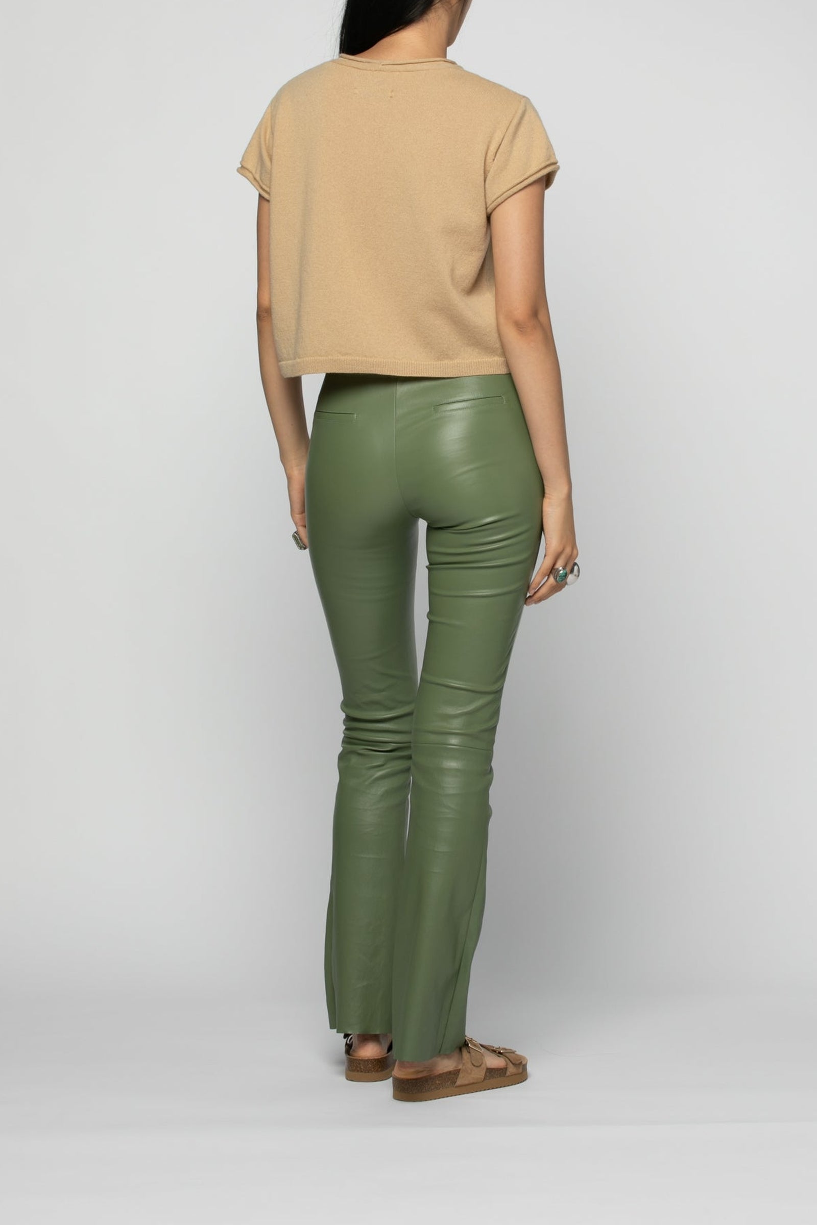 Ginger short-sleeved cardigan - Dune