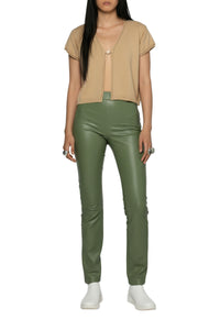 Ginger short-sleeved cardigan - Dune