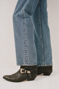 Loose Fit Denim - Medium Blue - old