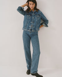 Loose Fit Denim - Medium Blue - old