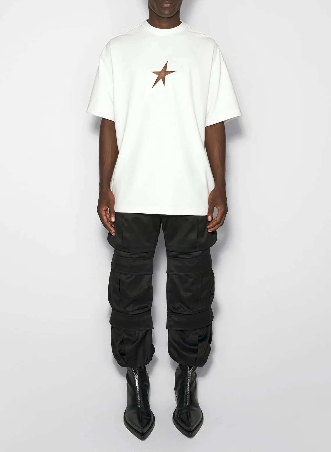SNOW // star oversized t-shirt