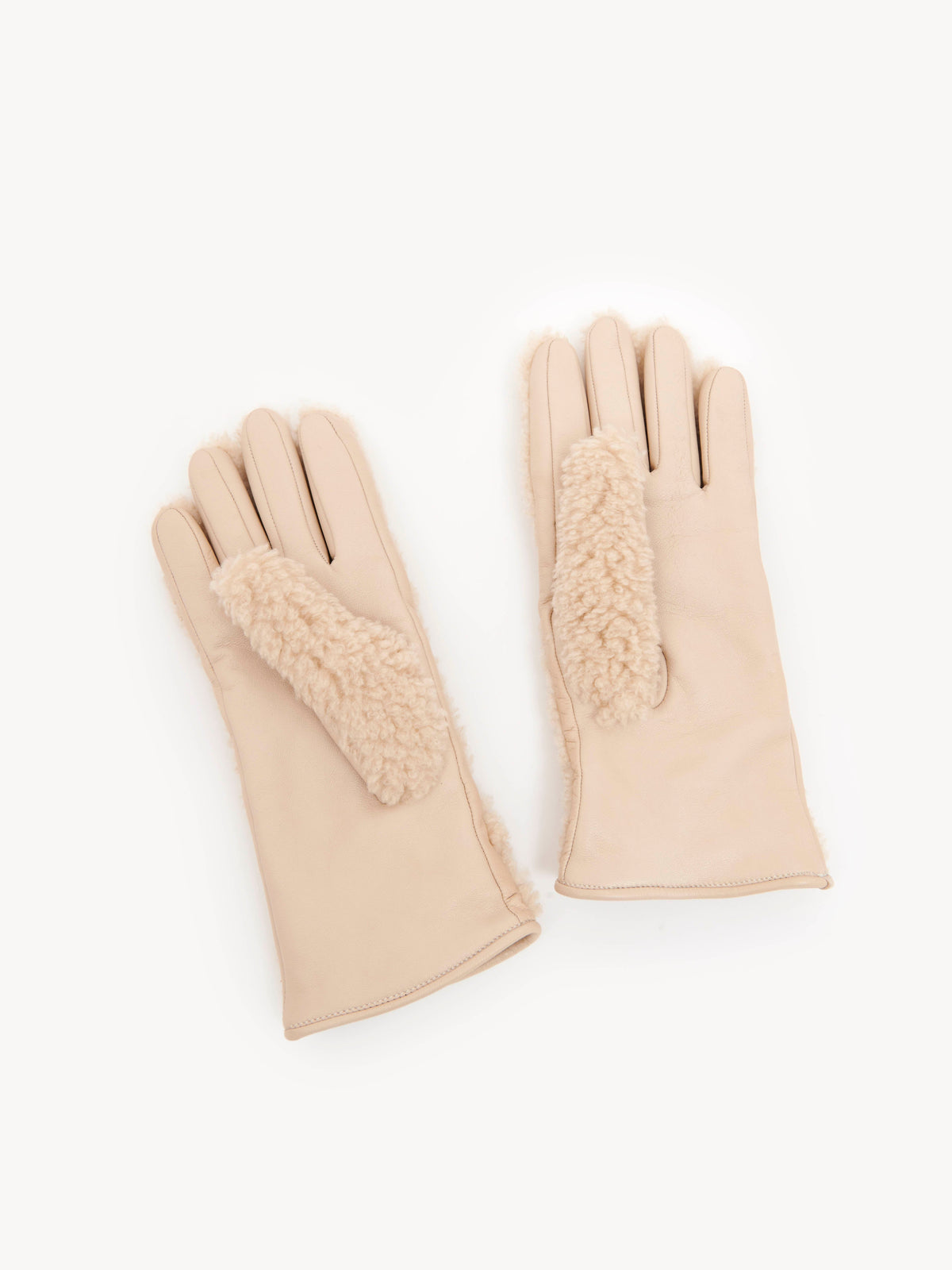 Soft Beige GLOVES AND MUFF - Soft Beige