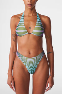 Ensemble de bikini Flower - Blue & Purple