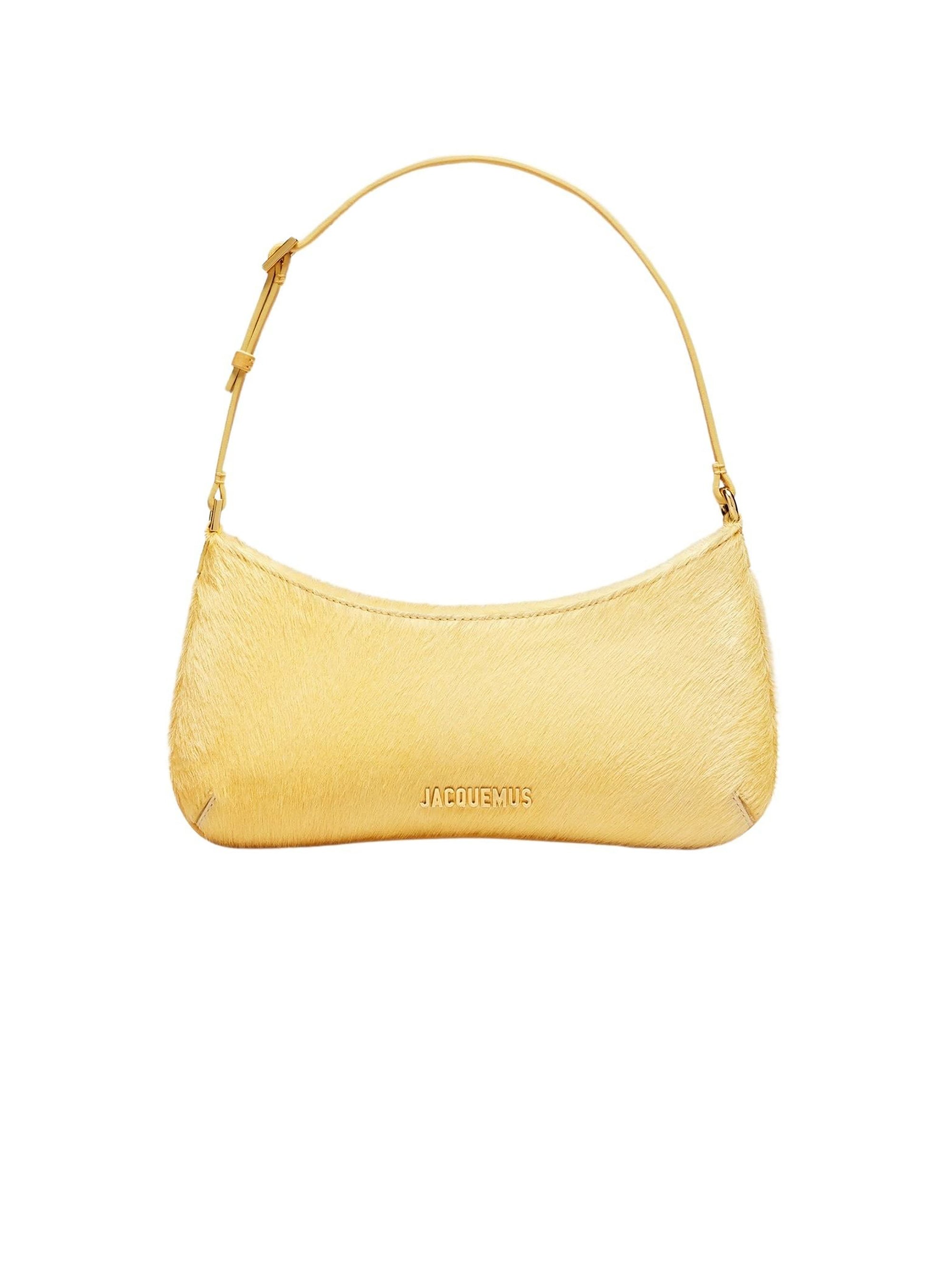 Sac Bisou en cuir - Light Yellow
