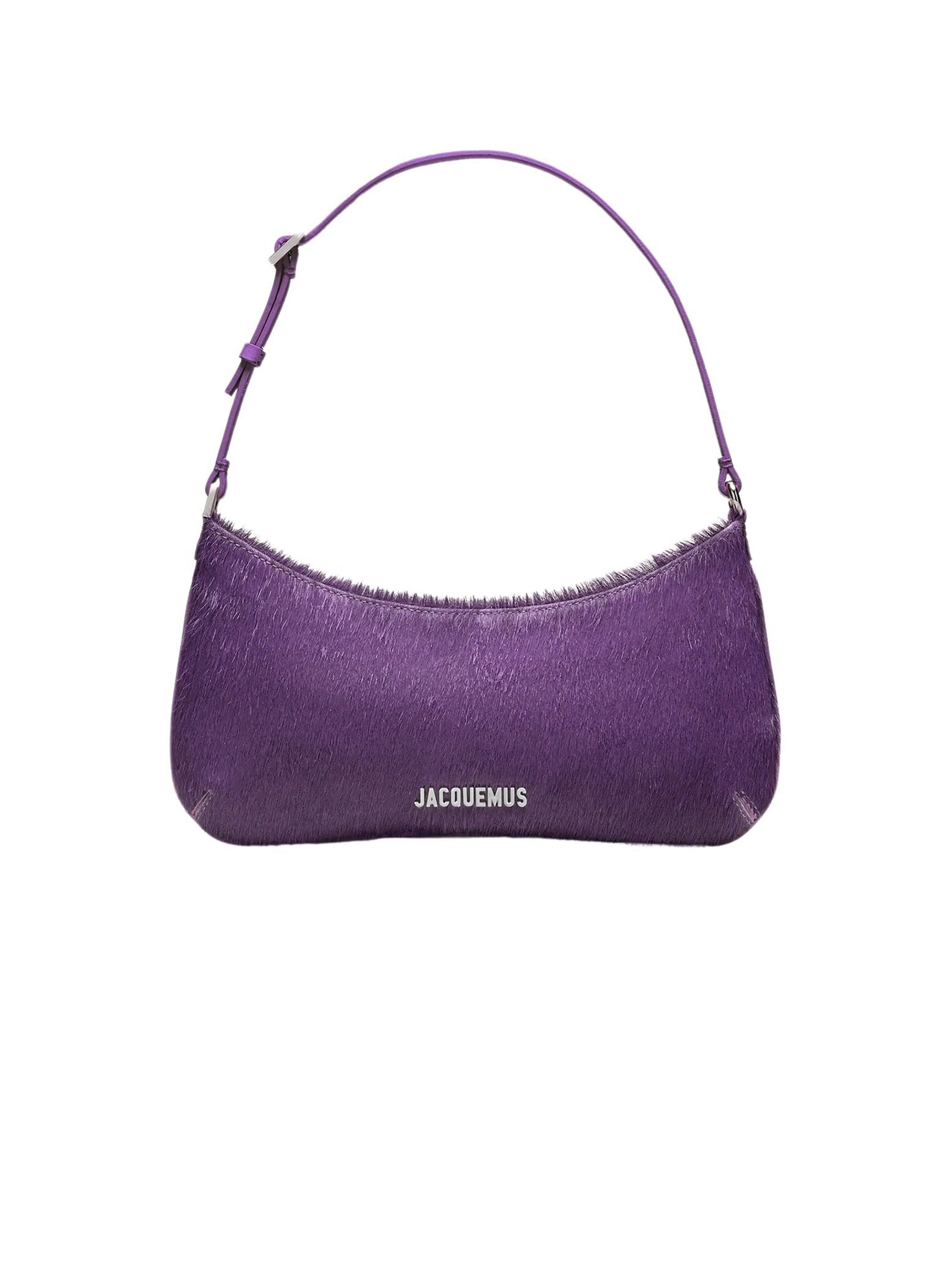 Sac Bisou en cuir - Purple