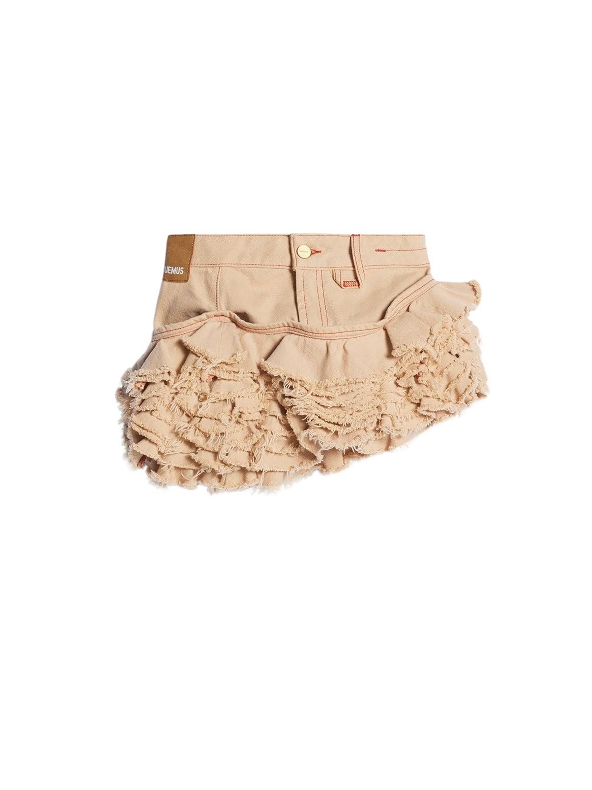 Jupe De-Nimes Artichaut - Beige & Terracotta
