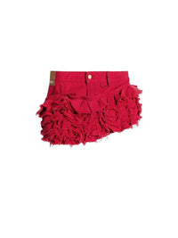 Jupe De-Nimes Artichaut - Red