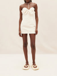 Robe courte Artichaut courte - Off-White