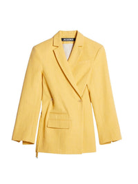 Veste Tibau en lin - Yellow