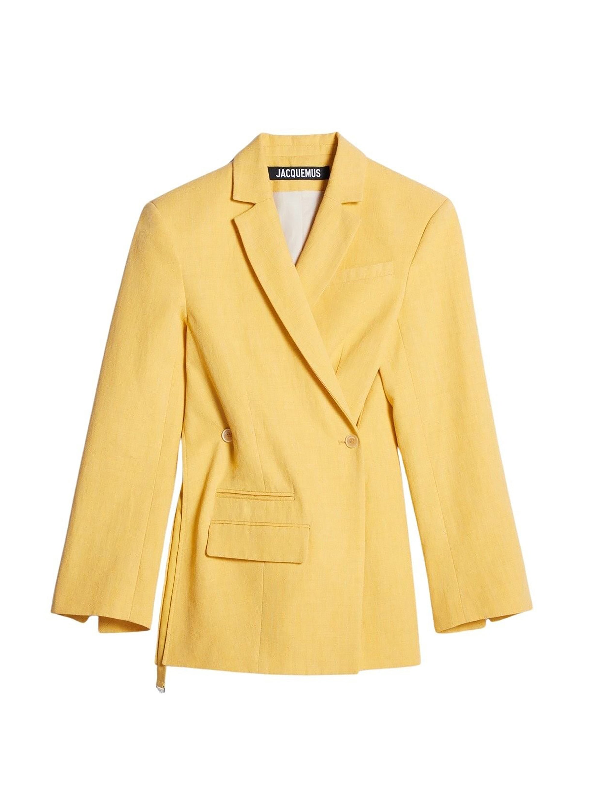 Veste Tibau en lin - Yellow