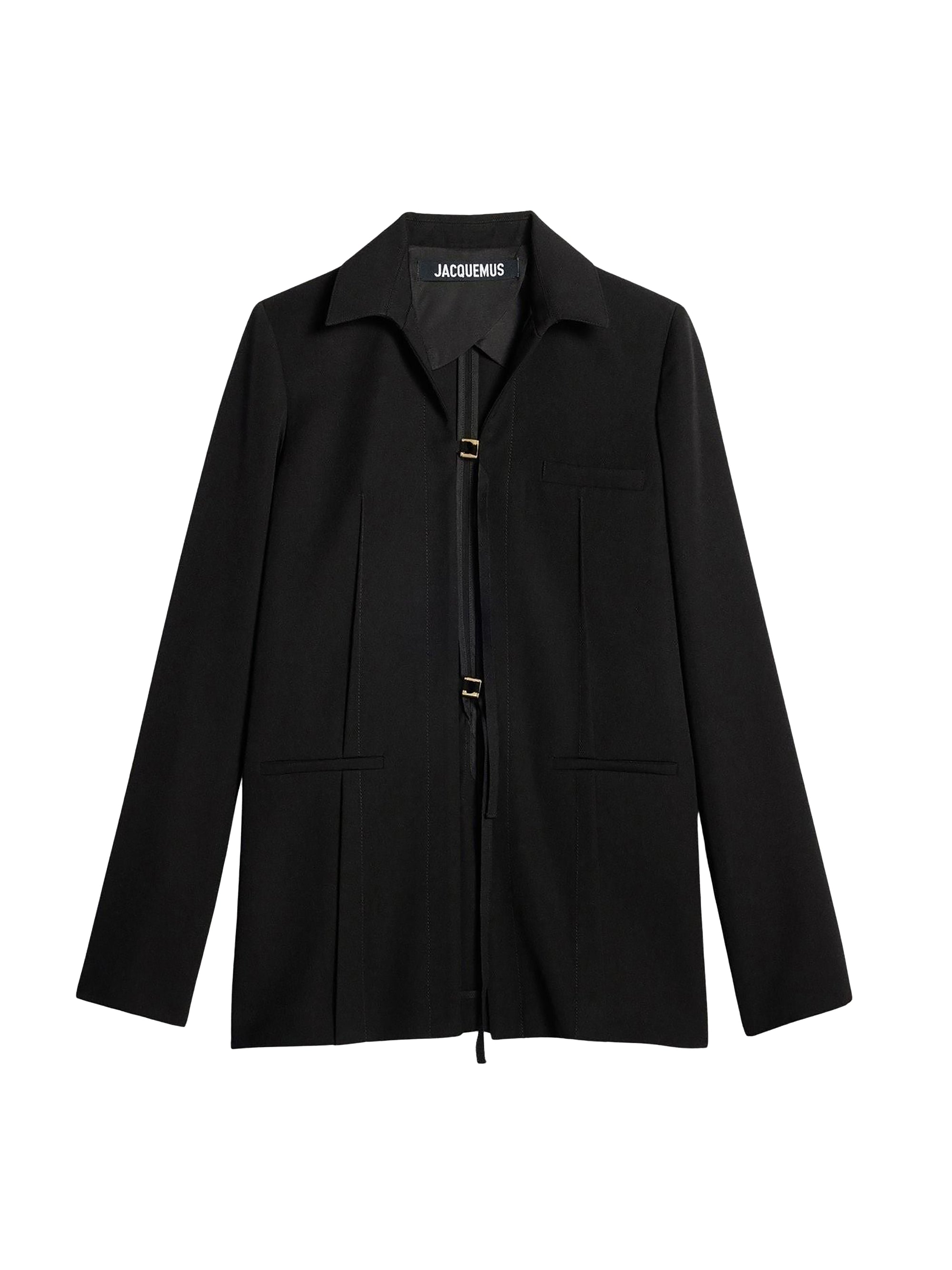 Veste Amaro en laine - Black