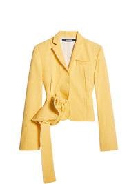 Veste Artichaut en lin - Yellow