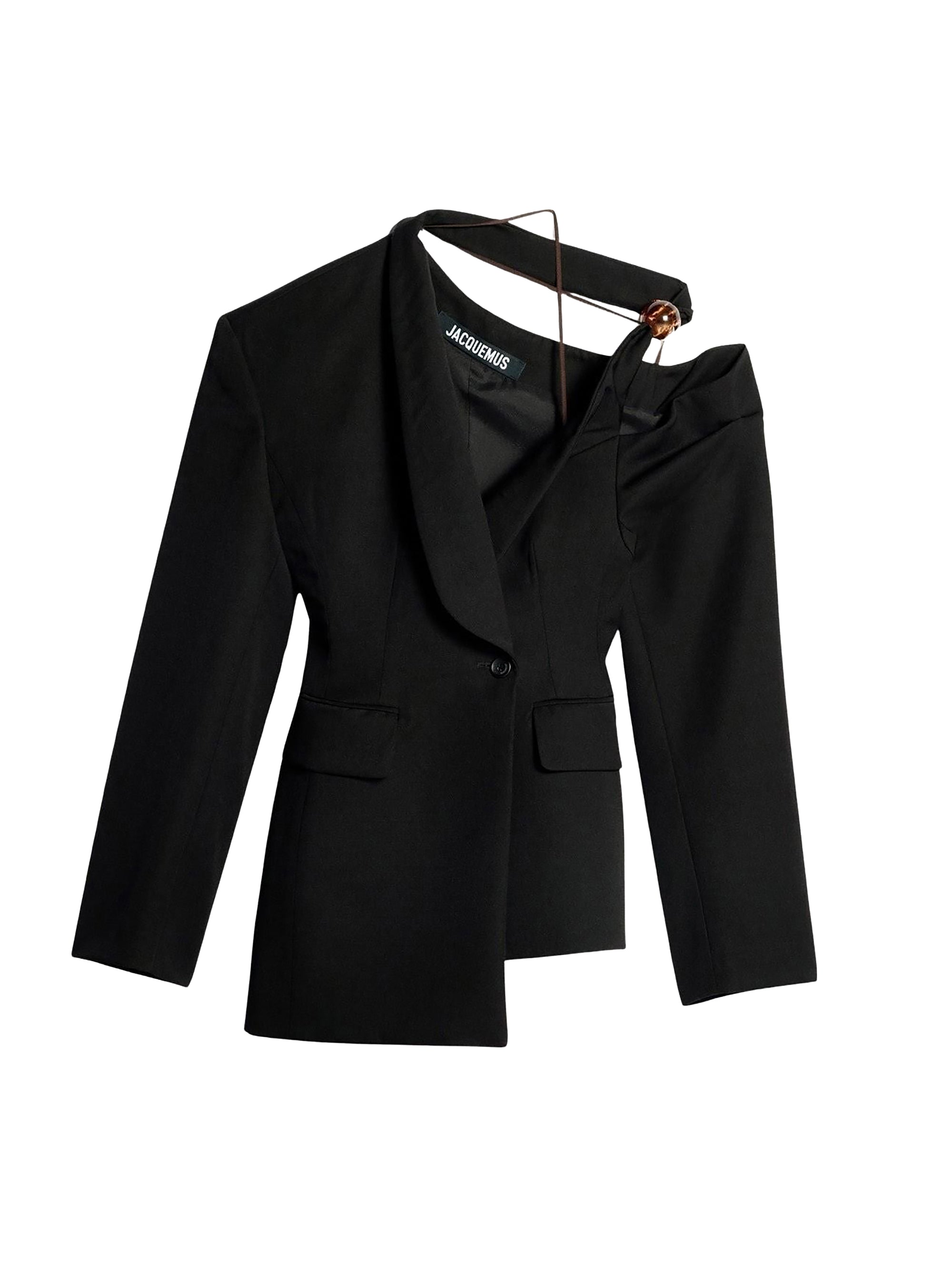 Veste Baska en laine - Black