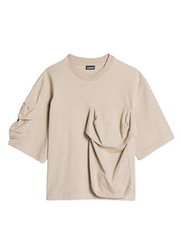 T-shirt Bolso court - Khaki