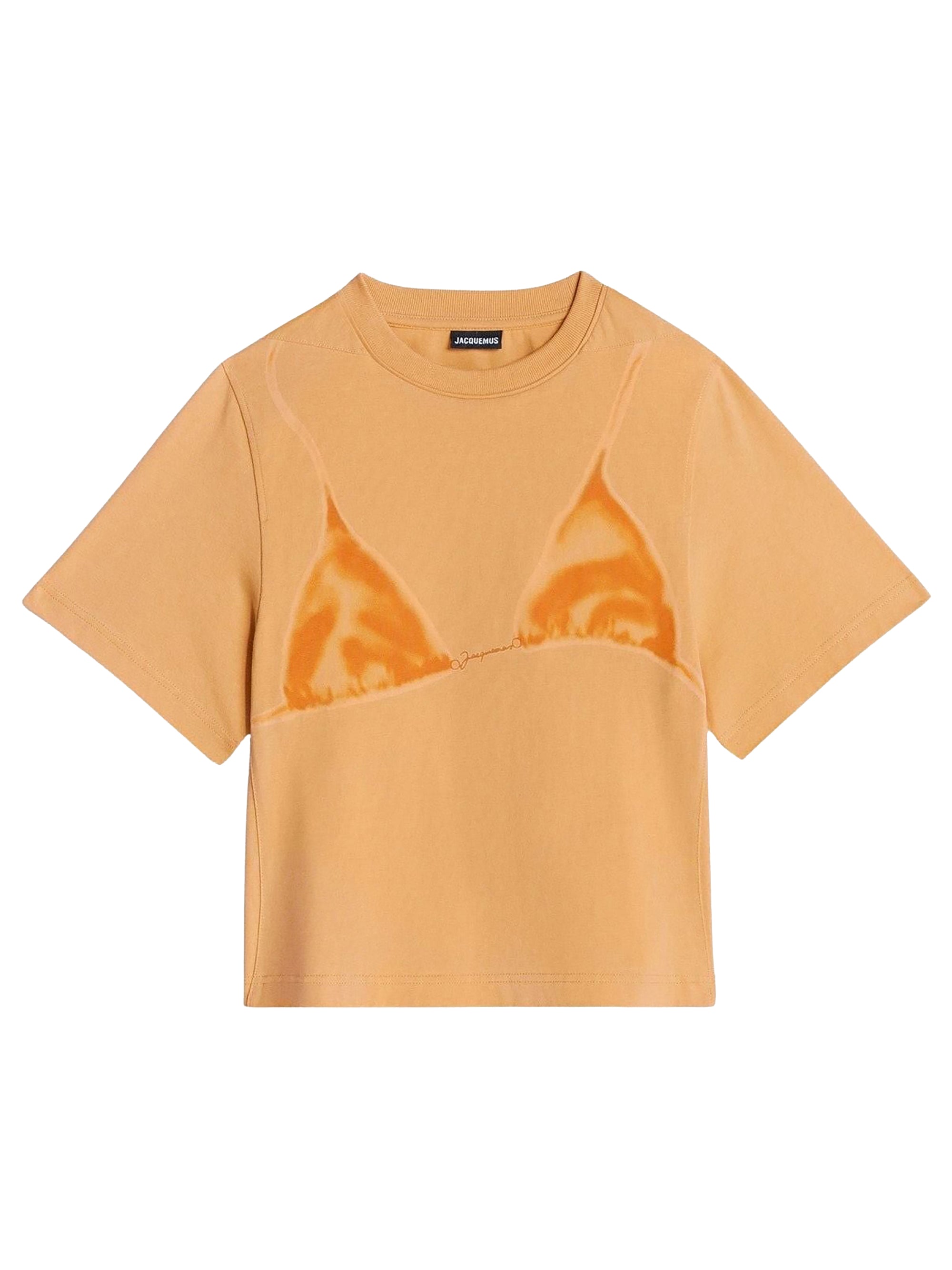 T-shirt Bikini imprimé bikini - Wet Effect Yellow