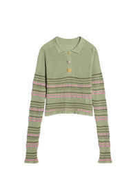 Haut en maille Aouro - Light Green