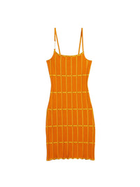 Robe Maille Malha - Orange