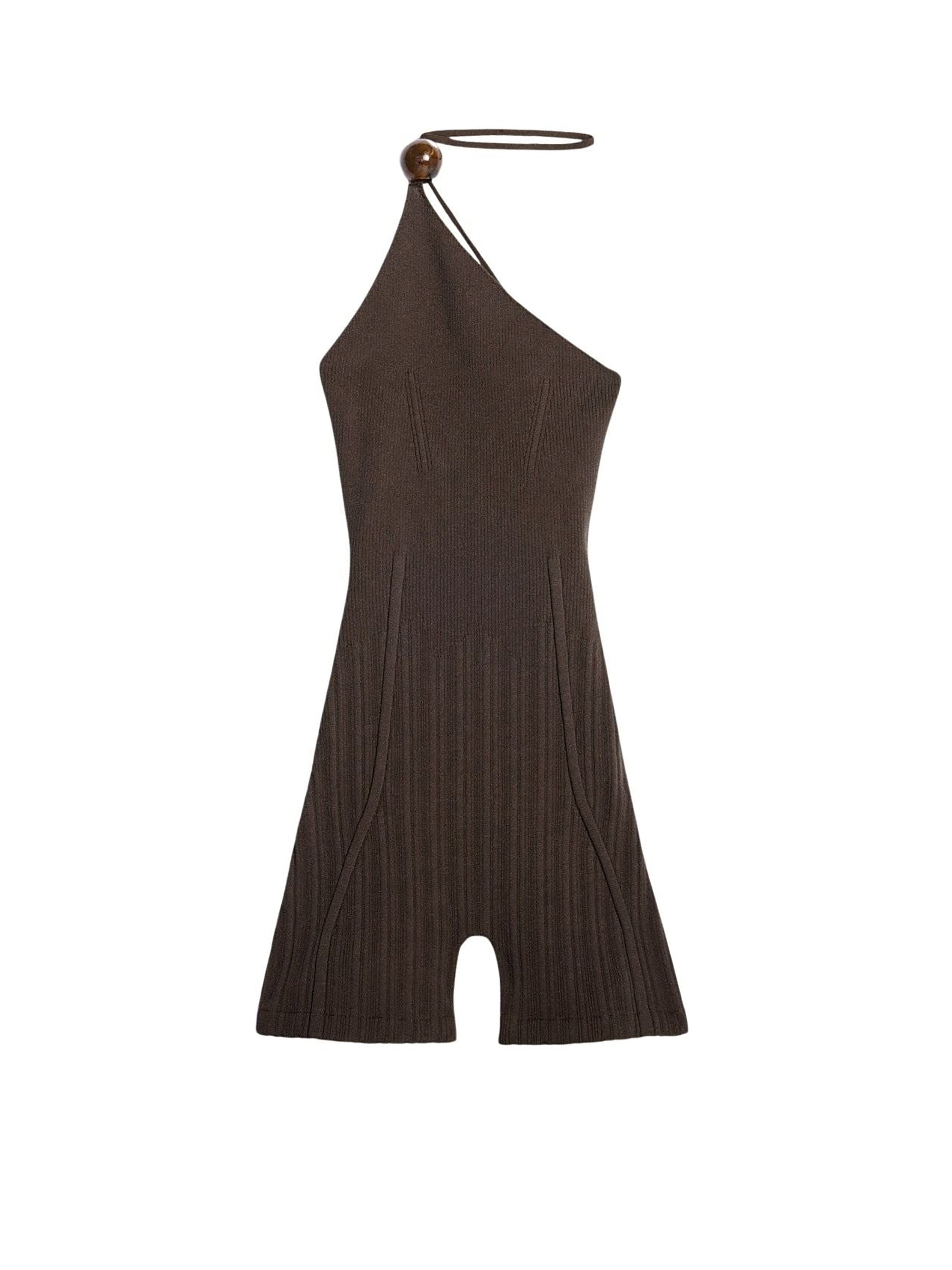 Body en maille Perola - Brown
