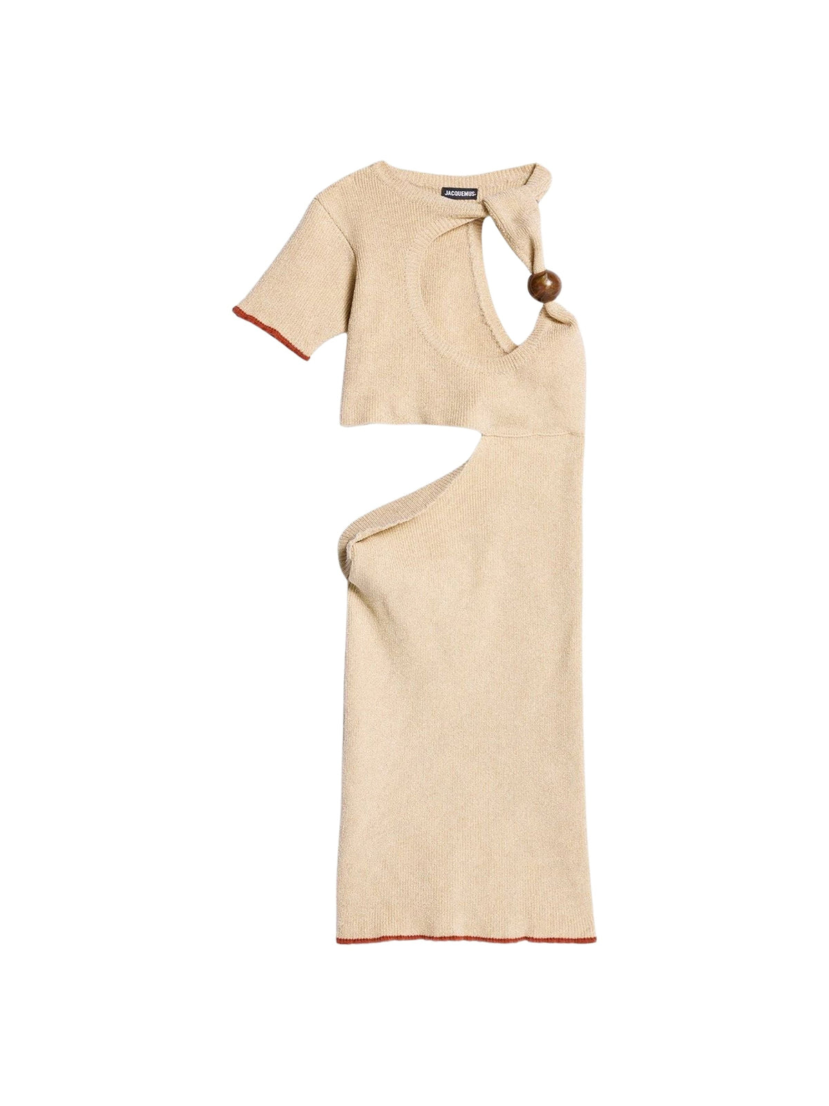 120€ / 0 sold //5 QTY / ST0%   Robe Brilho asymétrique - Ivory
