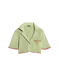 55€ / 9 sold //24 QTY / ST38%   Chemise courte Brilho - Green