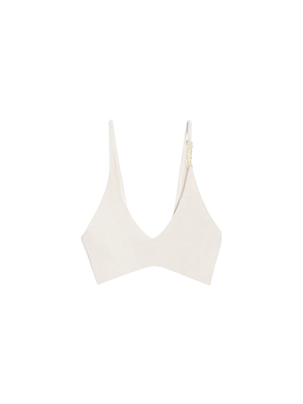 35€ / 5 sold //12 QTY / ST42%   Brassière Pralu en maille - White