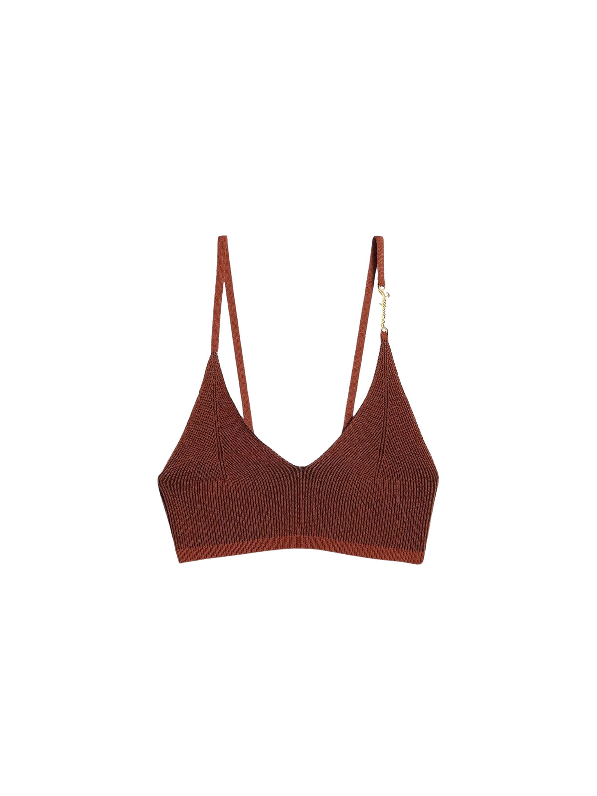 Bandeau Pralu en maille - Brown