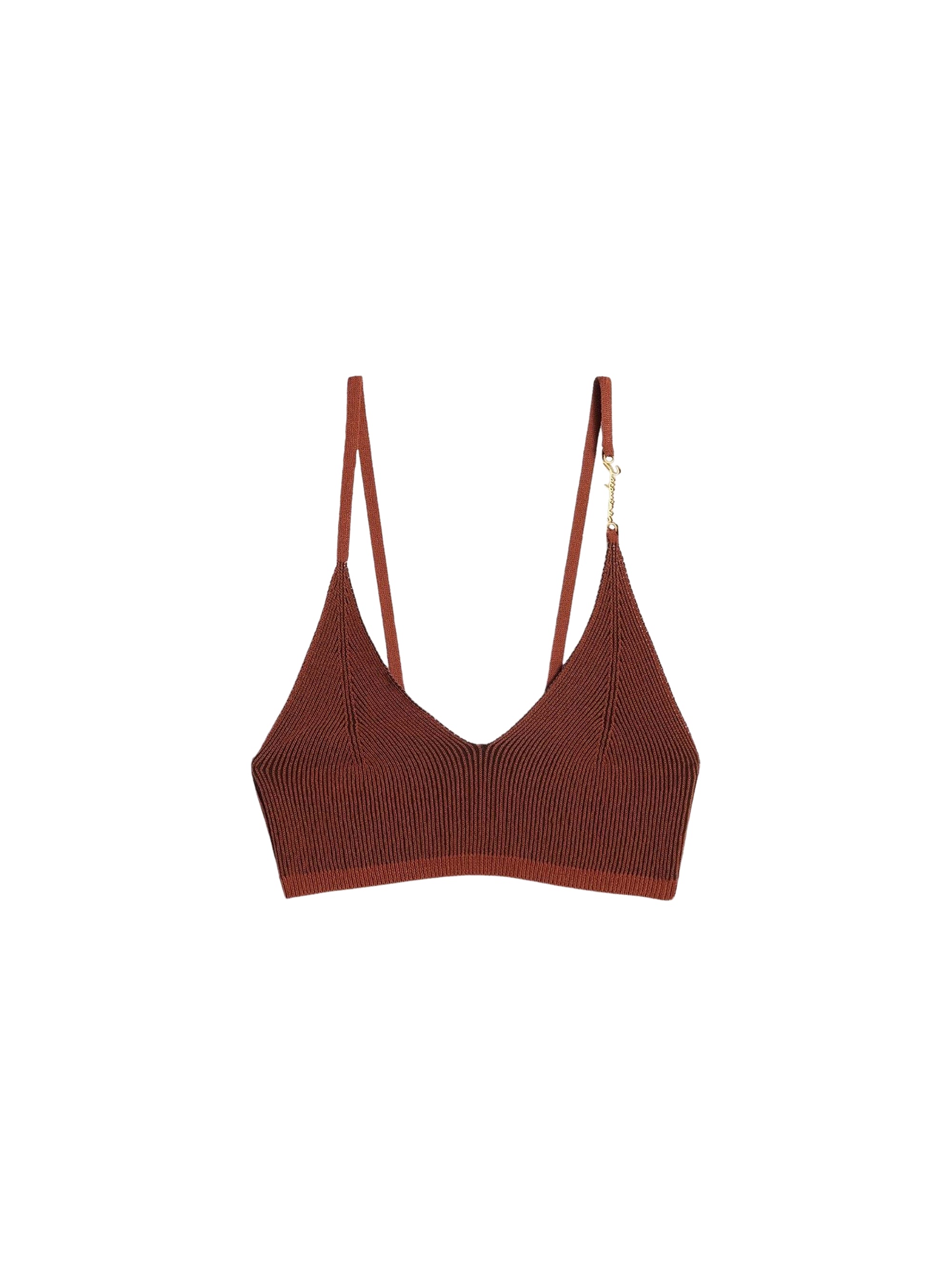 Bandeau Pralu en maille - Brown