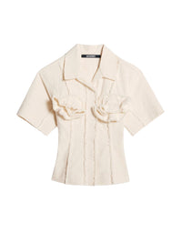 Chemise courte Artichaut - Off White