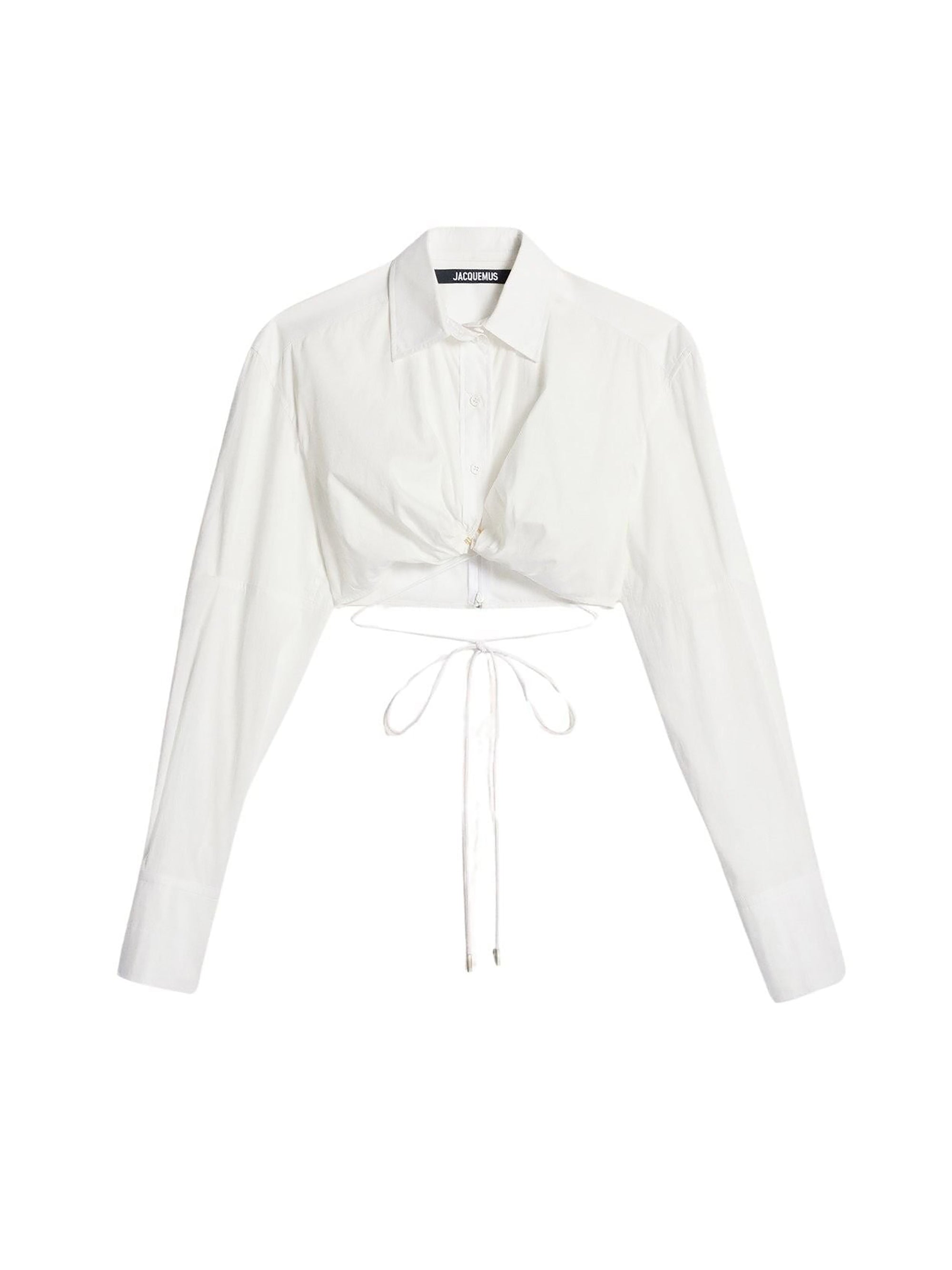 Chemise Plidao drapée - White