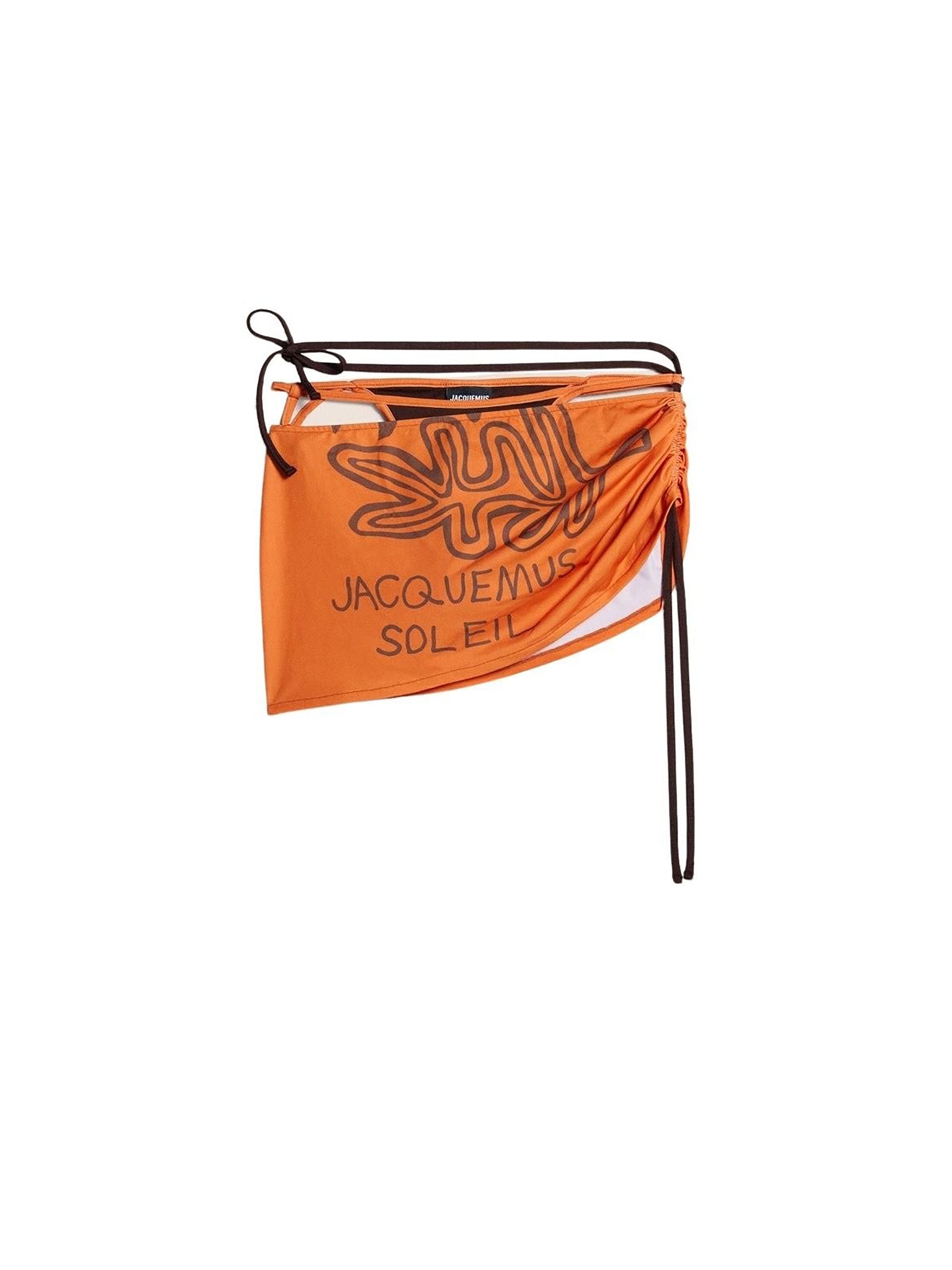 Bas de maillot Maio - Print Arty Leaf Orange