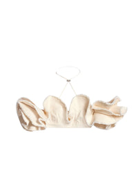 Brassière Artichaut à volants - Off White