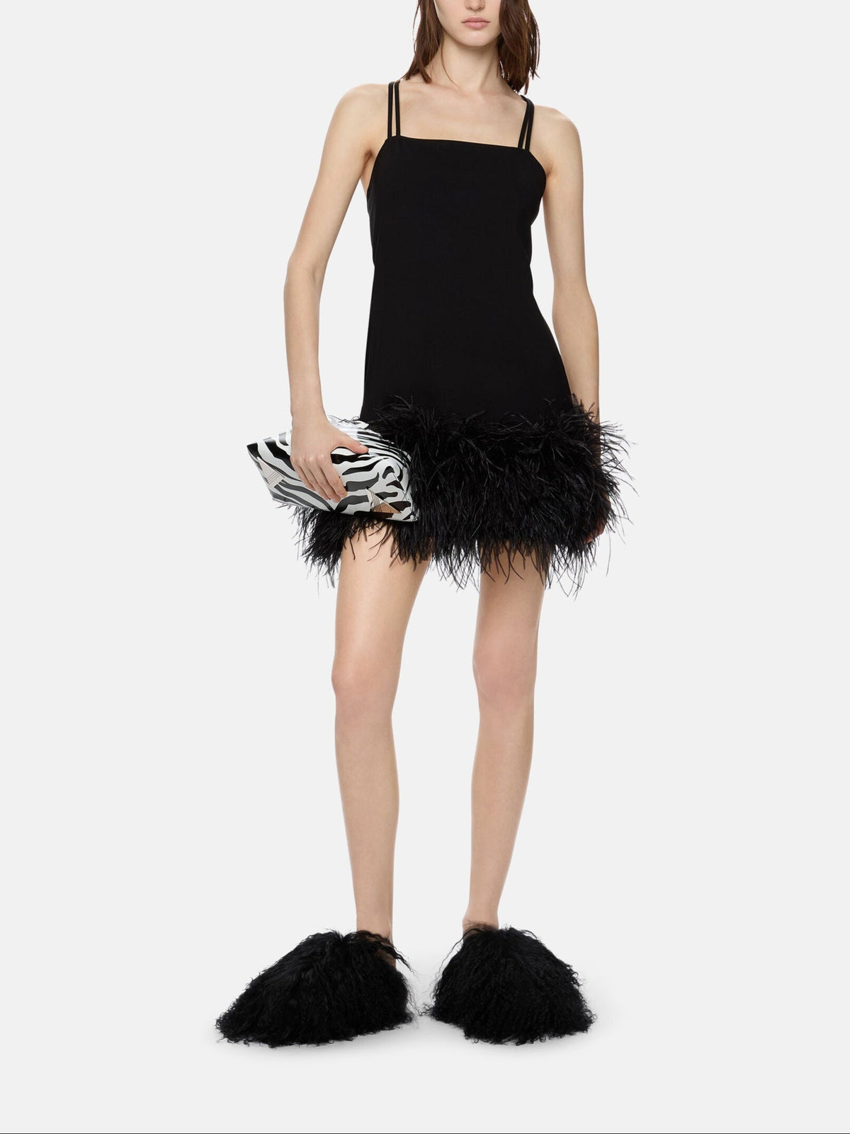 Mini robe Fujiko en jersey - Black