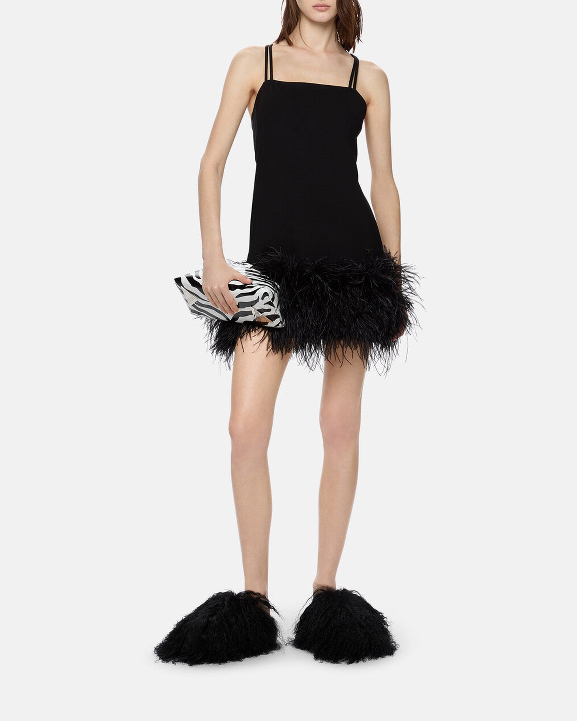Mini robe Fujiko en jersey - Black