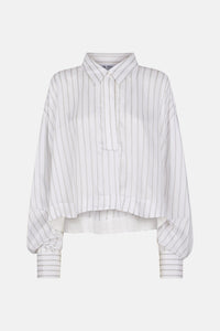 Jill shirt - WHITE/BLACK
