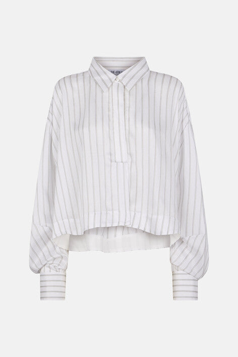 Jill shirt - WHITE/BLACK