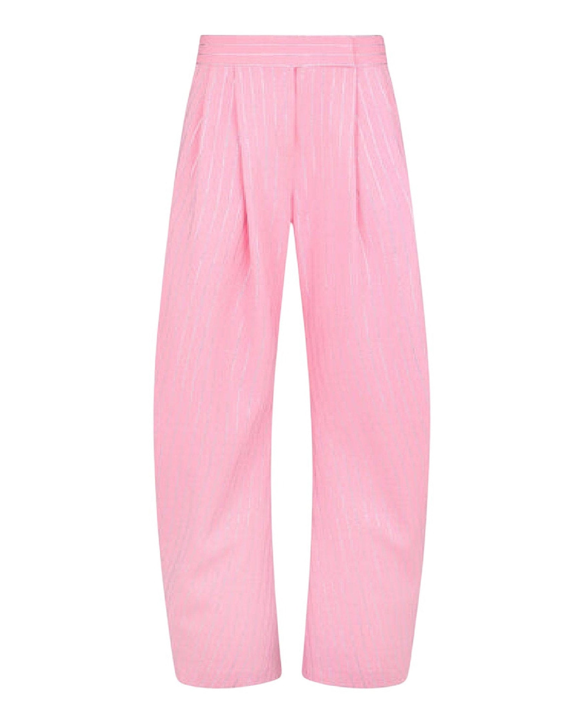 Pantalon long Gary taille haute - Sugar Pink