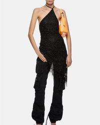 Pantalon long Essie en denim - Black