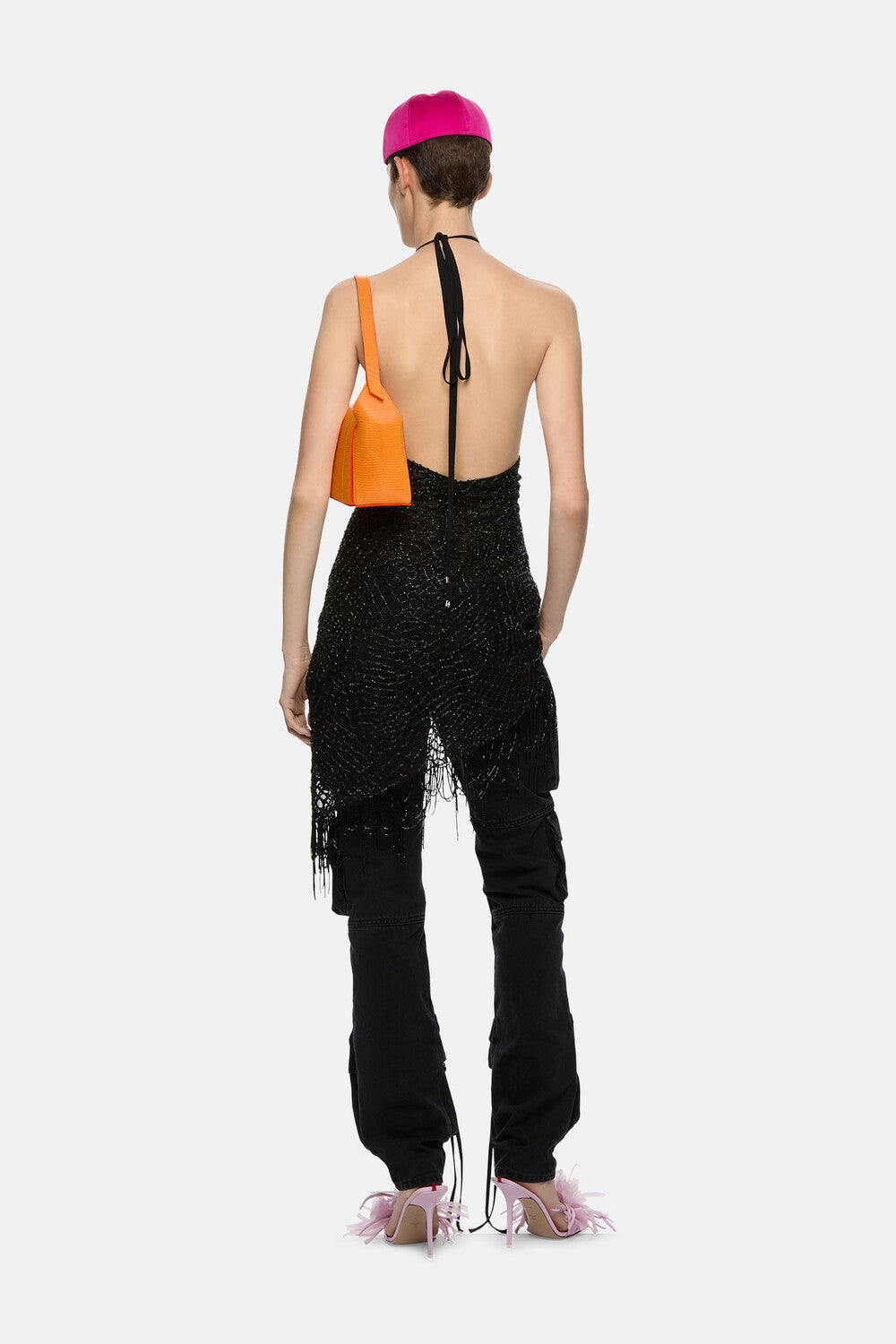 Pantalon long Essie en denim - Black