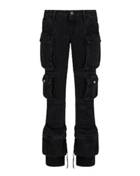 Pantalon long Essie en denim - Black