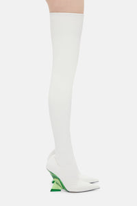 Cuissardes extensibles Cheope 105 - White & Green