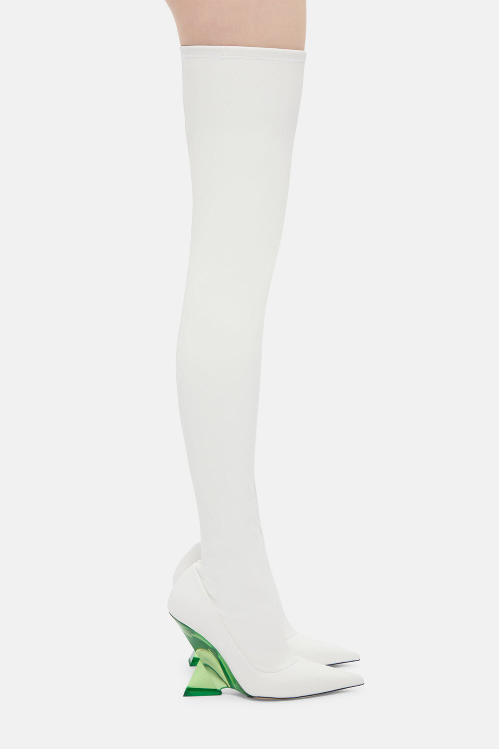 Cuissardes extensibles Cheope 105 - White & Green