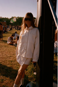 Veste Banjo Vinyle - Lait