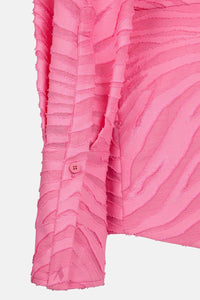 Mini robe chemise Silvye en coton - Geranium